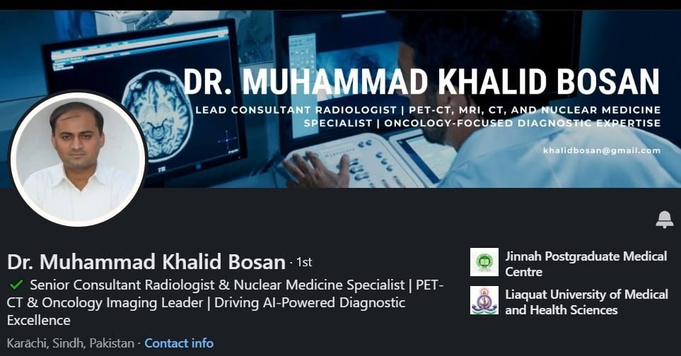 Dr. Muhammad Khalid Bosan LinkedIn